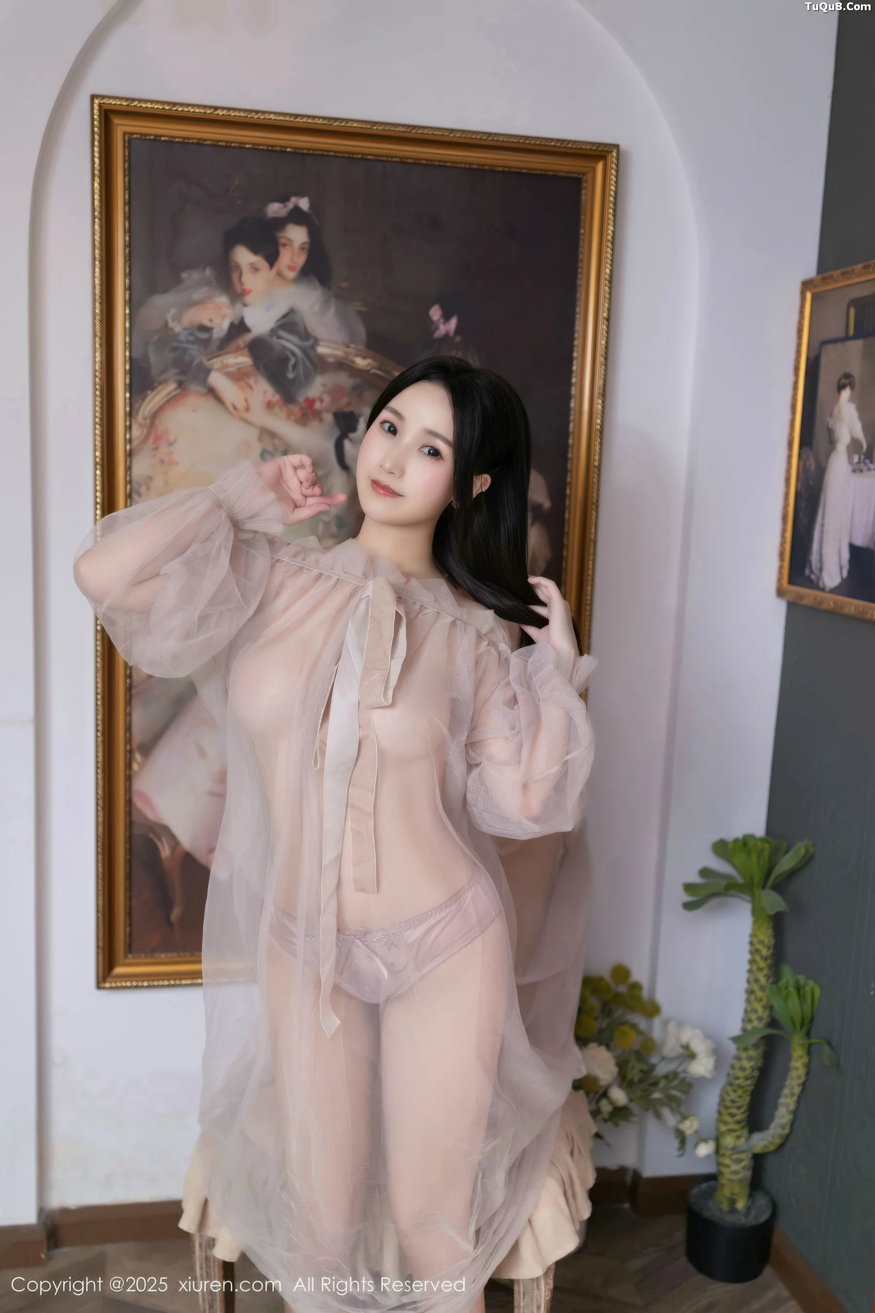 秀人集.com_[XiuRen秀人网]No.10752_模特杏子Yada性感轻透粉色薄纱露紫色内衣秀曼妙身姿诱惑写真68P