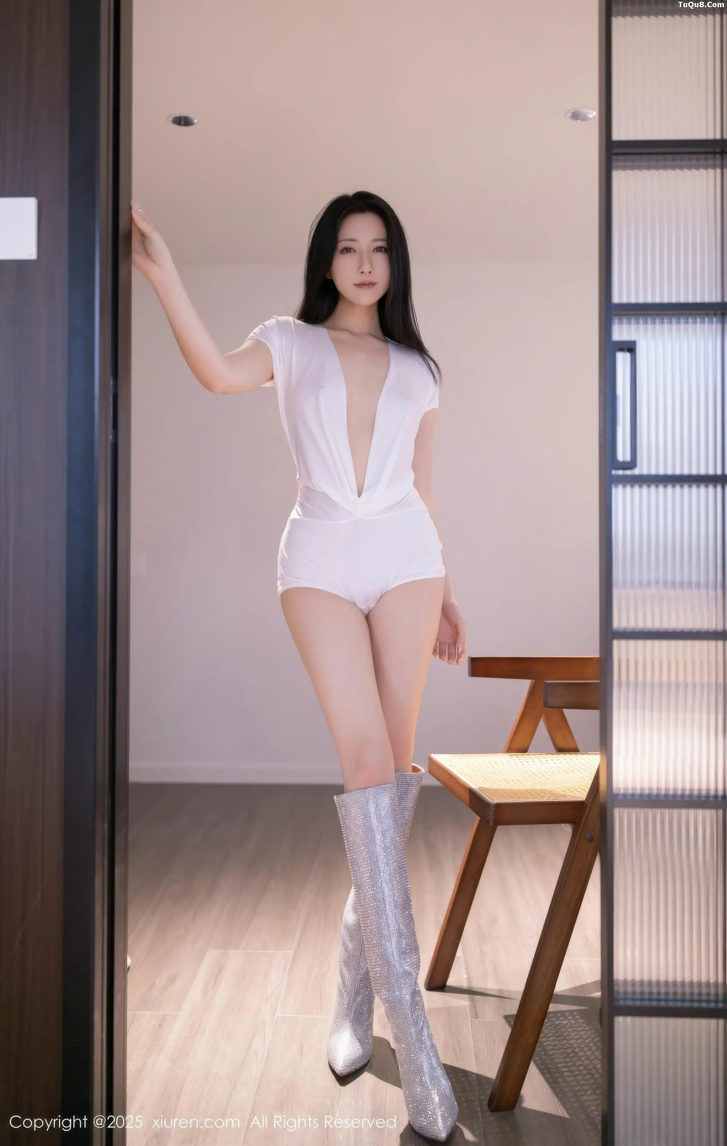 秀人集.com_[XiuRen秀人网]No.11079_模特鱼子酱Fish性感白色套装露黑色内衣秀曼妙身姿迷人诱惑写真79P