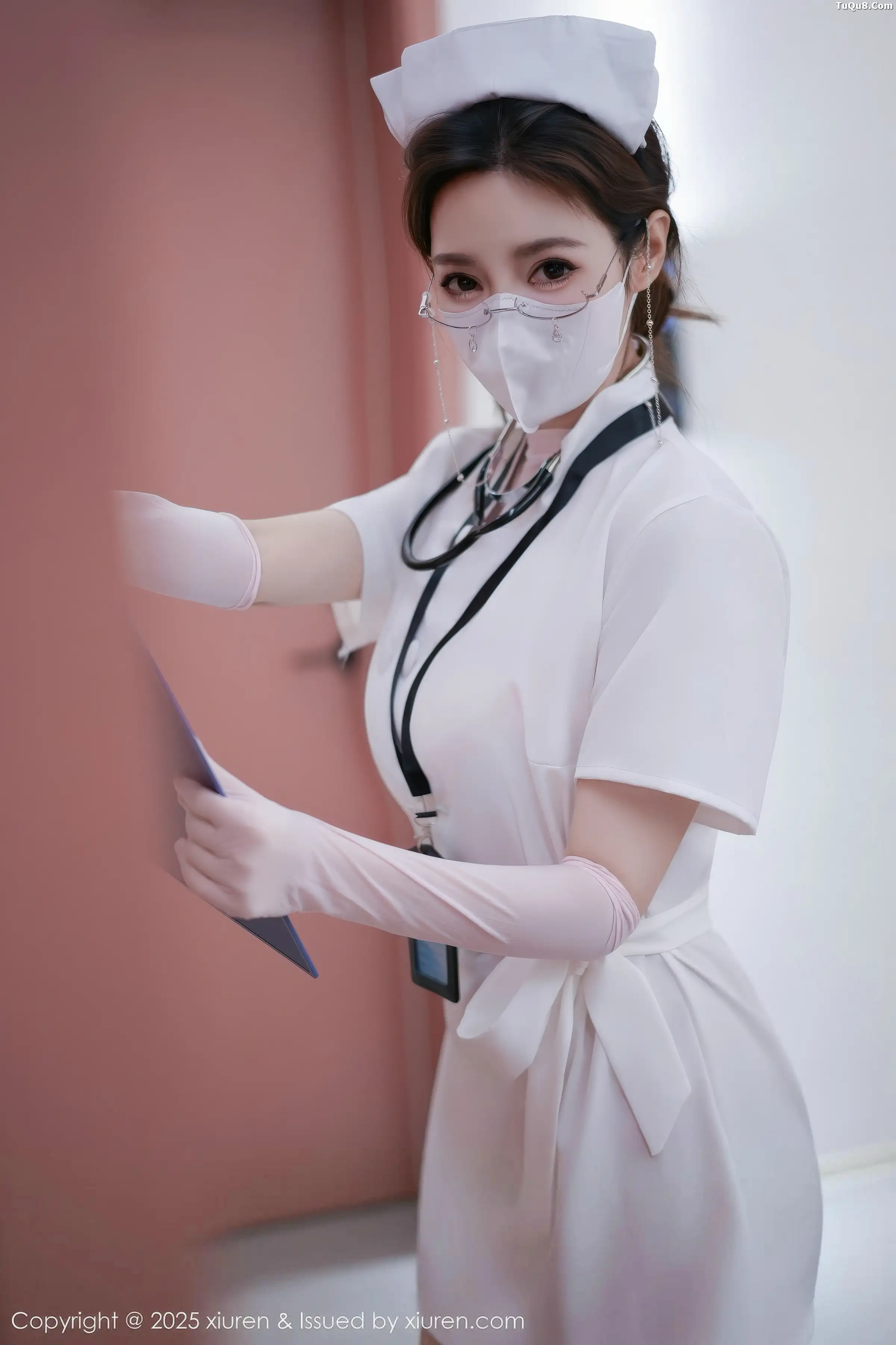 秀人集.com_[XiuRen秀人网]No.11099_模特Twins-桃桃性感护士服露白色情趣内衣秀曼妙身姿诱惑写真78P