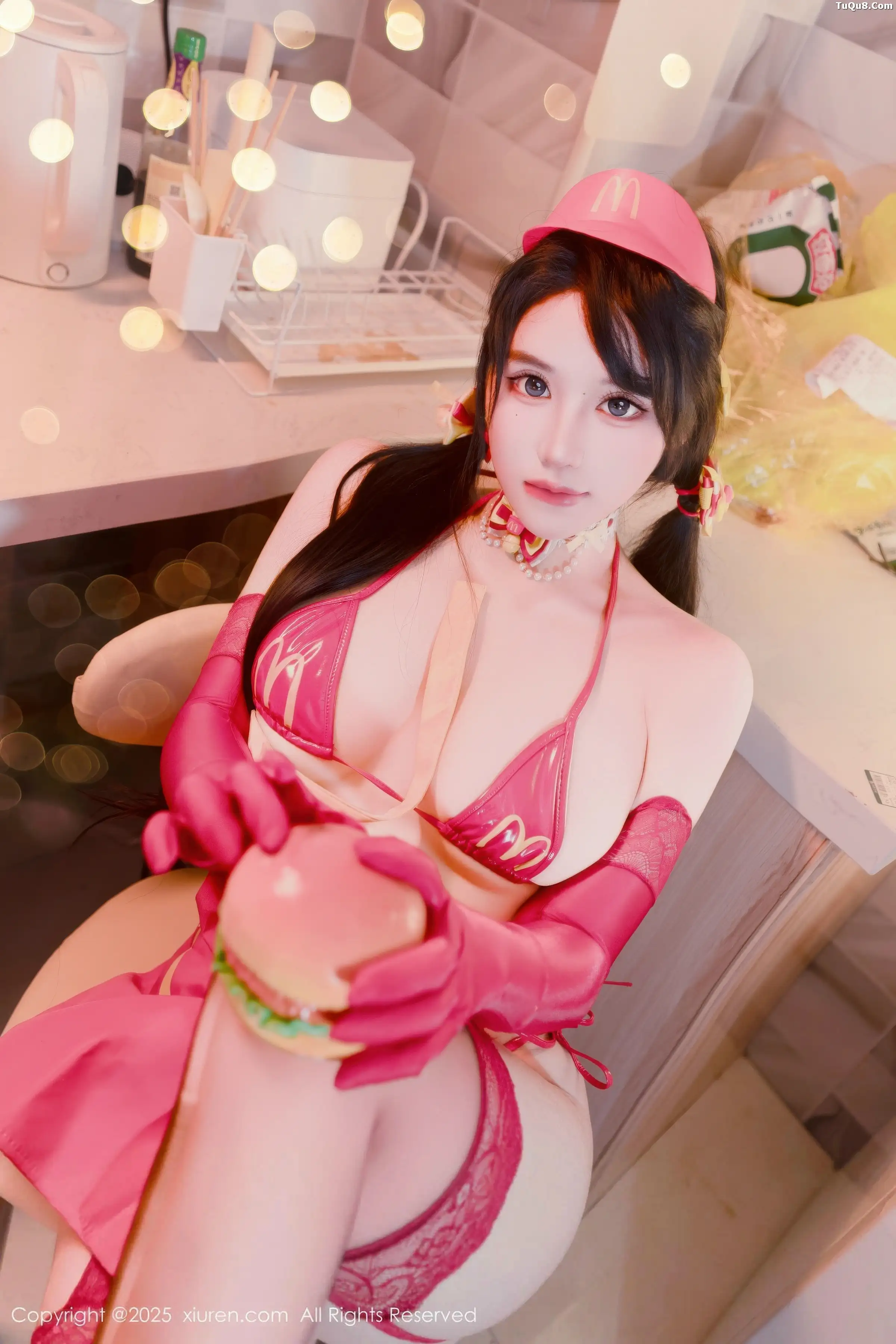 秀人集.com_[XiuRen秀人网]No.11154_模特汐汐爱吃草莓性感红色情趣内衣配红丝吊袜秀惹火身材诱惑写真78P