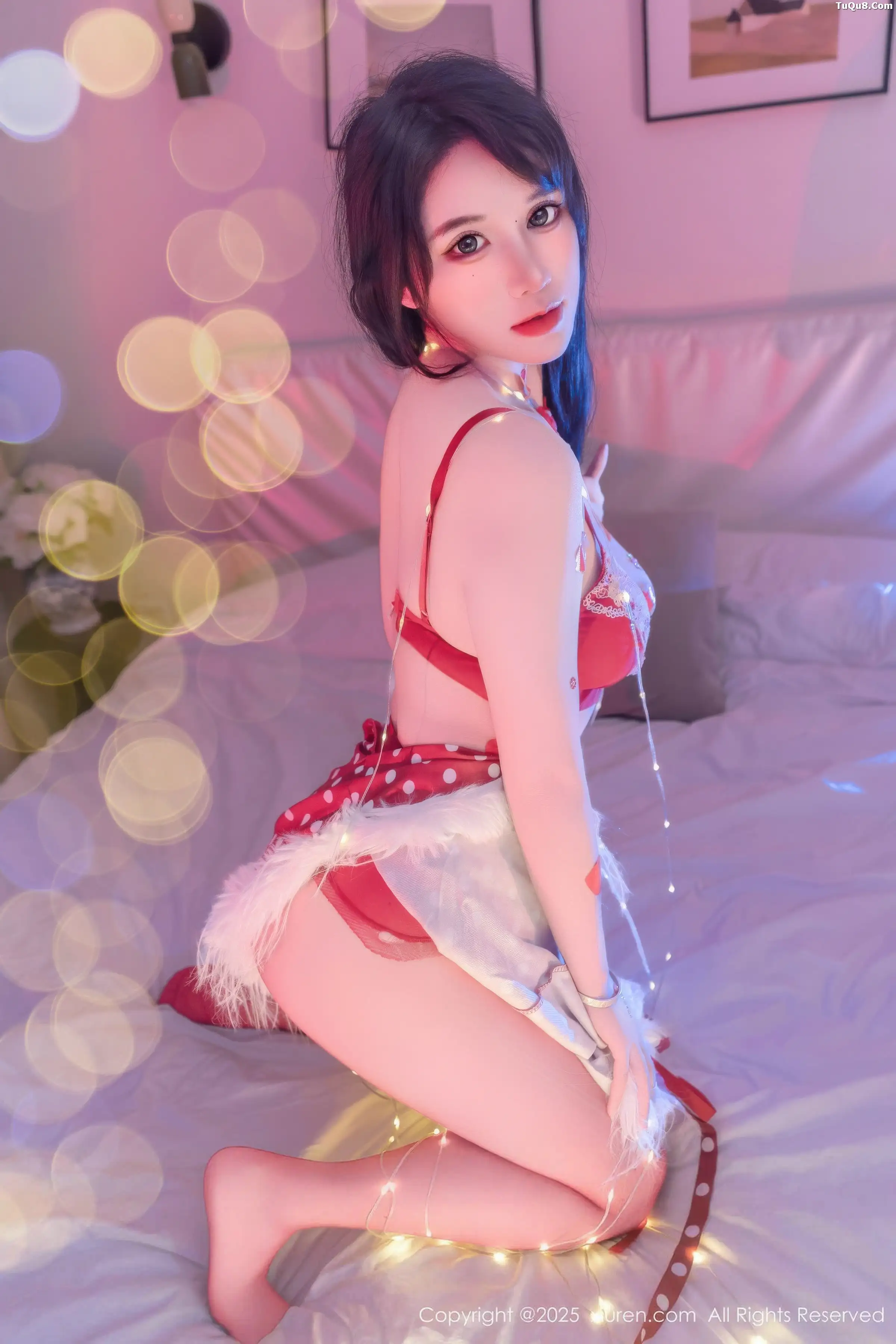 秀人集.com_[XiuRen秀人网]No.11154_模特汐汐爱吃草莓性感红色情趣内衣配红丝吊袜秀惹火身材诱惑写真78P