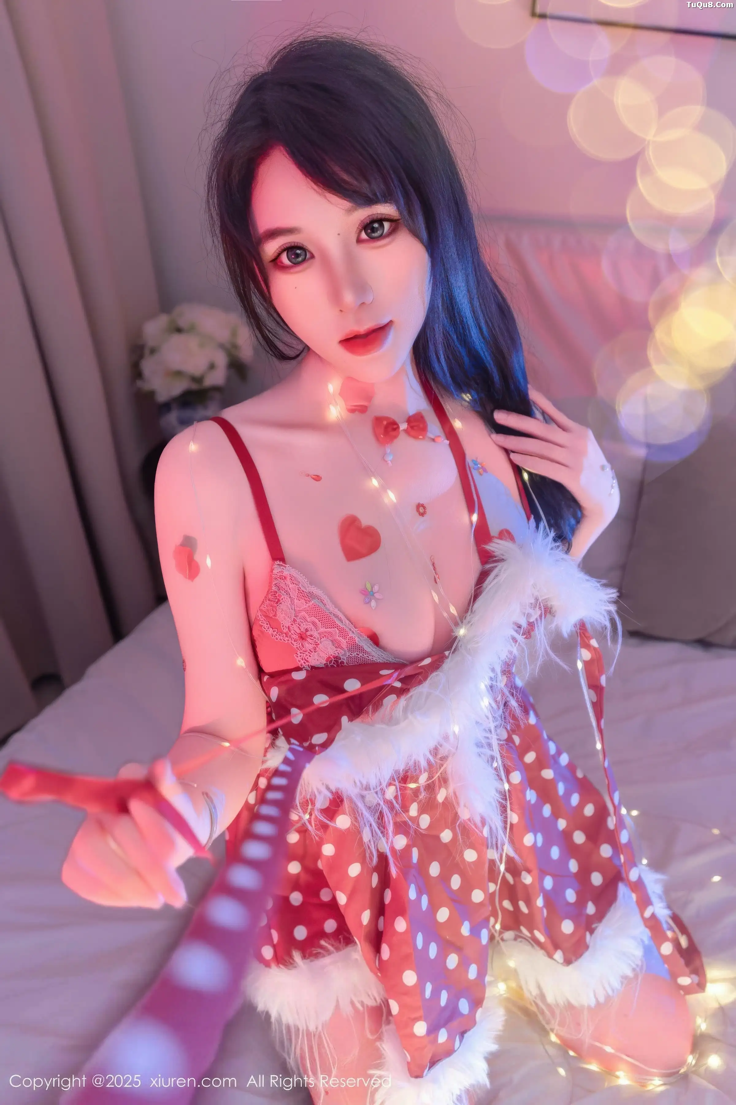 秀人集.com_[XiuRen秀人网]No.11154_模特汐汐爱吃草莓性感红色情趣内衣配红丝吊袜秀惹火身材诱惑写真78P