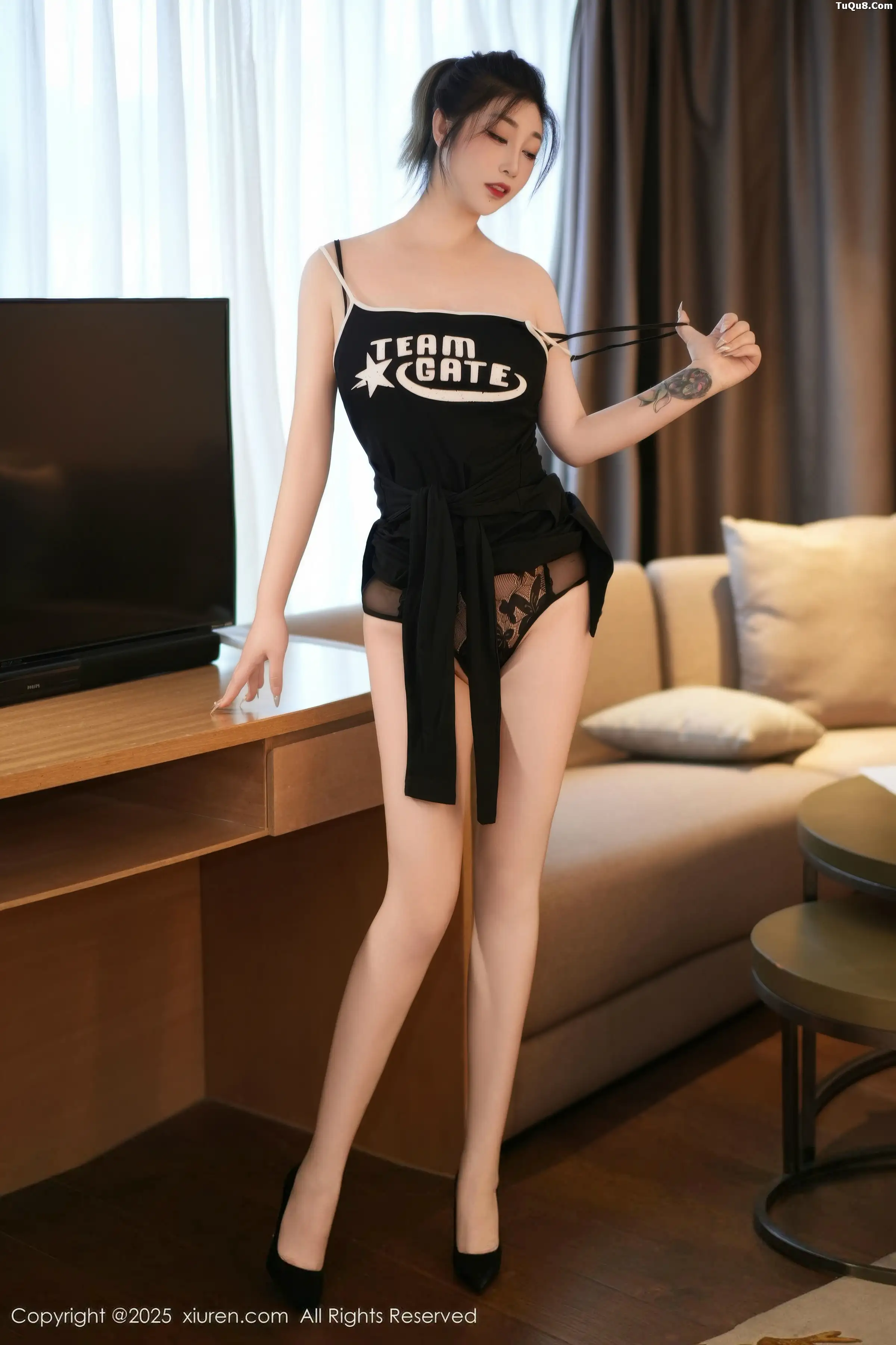 秀人集.com_[XiuRen秀人网]No.11156_模特妲己_Toxic性感黑色情趣内衣配凉高跟秀丰腴身材诱惑写真75P